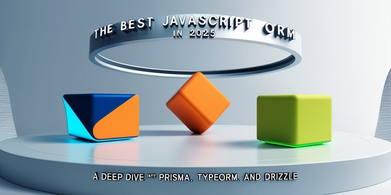 The Best JavaScript ORM in 2025: A Deep Dive into Prisma, TypeORM, and Drizzle